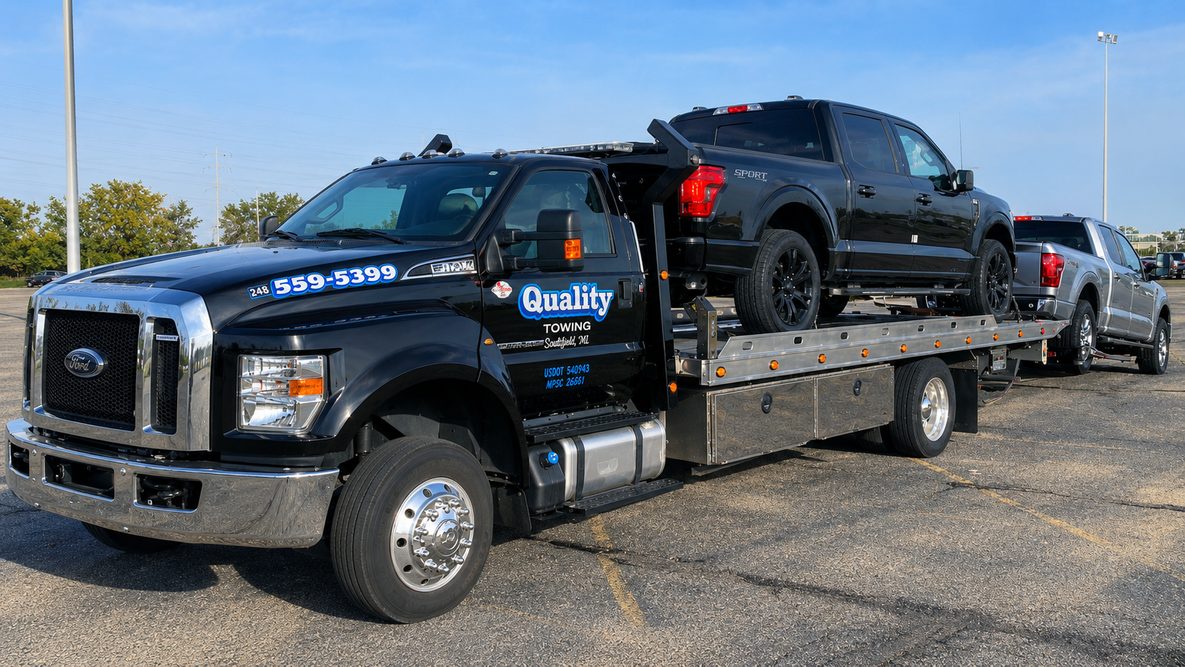 Tow truck service